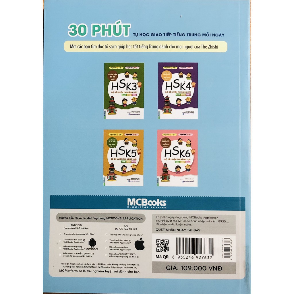 Sách - 30 Phút Tự Học Giao Tiếp Tiếng Trung Mỗi Ngày ( tặng kèm bookmark )