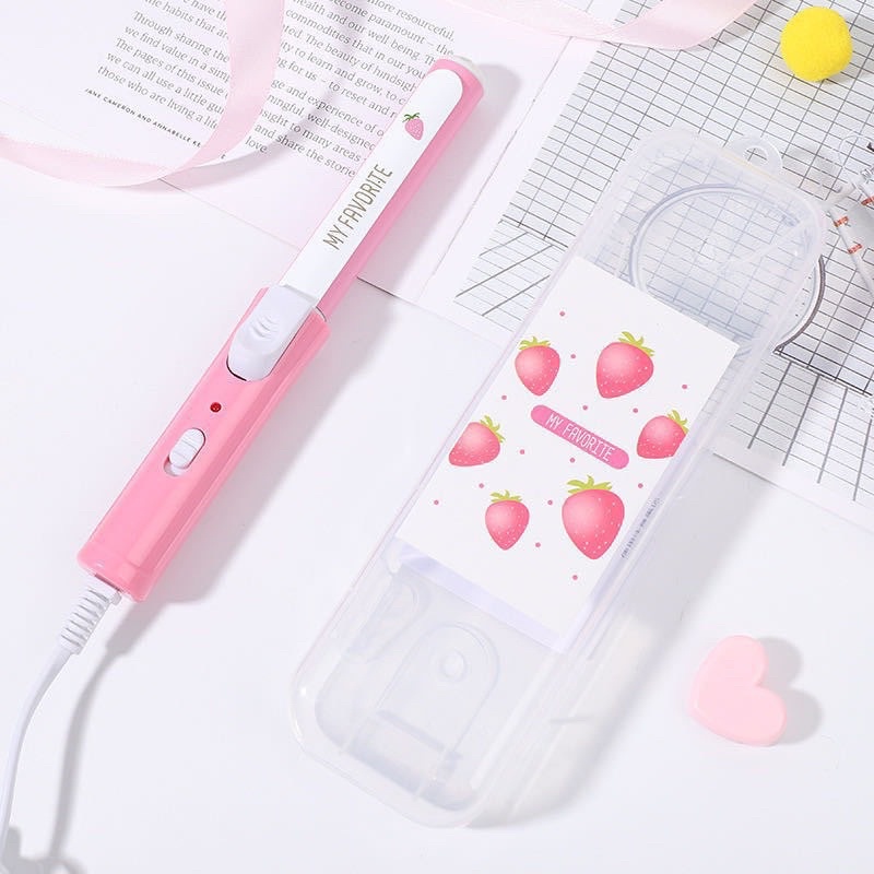 Máy Uốn Tóc Mini Make Time Quả Dâu