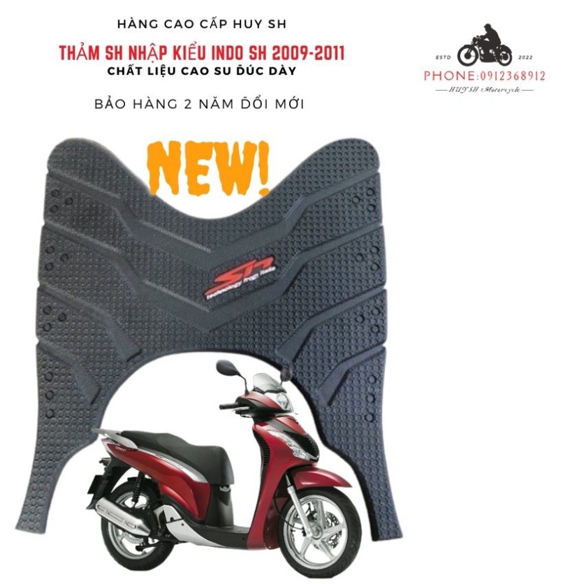 Thảm Lót Sàn Chân Sh ý 2009 - 2012 Kiểu indo siêu xịn dày
