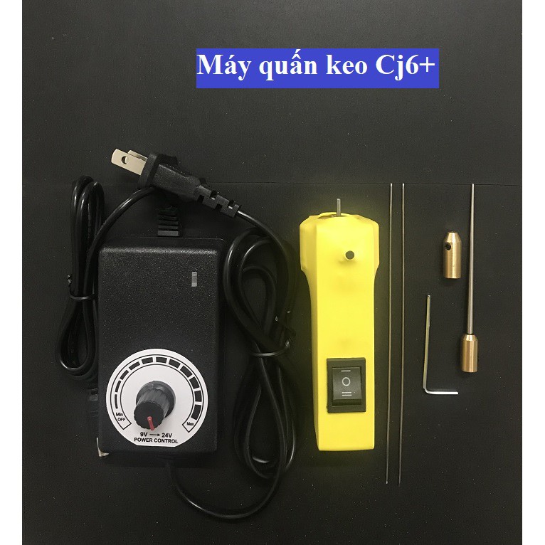 Combo máy quấn keo Cj6+