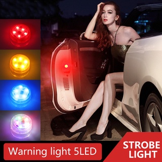 Bộ 2 Đèn Led 5 Bóng Cảnh Báo Gắn Cửa Xe Hơi Chuyên Dụng Cao Cấp