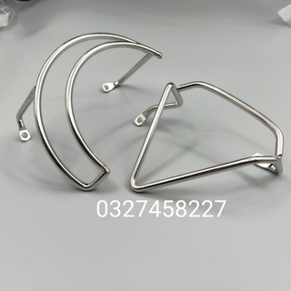 Cặp khung bảo vệ lốc máy inox WAVE A 110, RSX, Blade ,S110.... mẫu đẹp