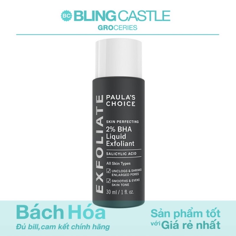 Paula’s choice BHA 2% Liquid Exfoliant - Tẩy tế bào chết