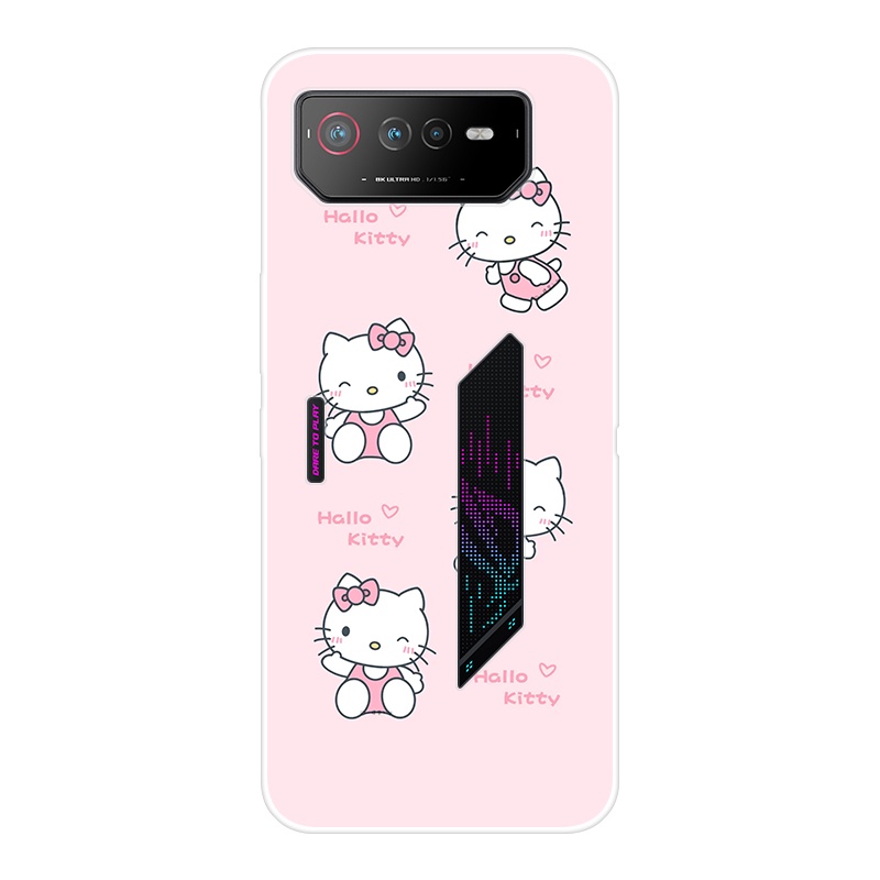 Ốp Điện Thoại TPU Dẻo Họa Tiết Hoạt Hình Dễ Thương Cho Asus Rog Phone 6 Asus Rog Phone 6 Pro