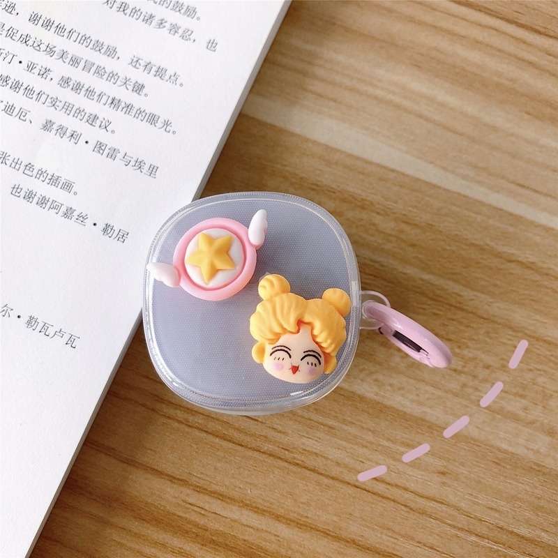 Sẵn Sàng! Vỏ Bảo Vệ Hộp Sạc Tai Nghe Baseus WM02 Mềm Hình SpongeBob Và Garfield Dễ Thương