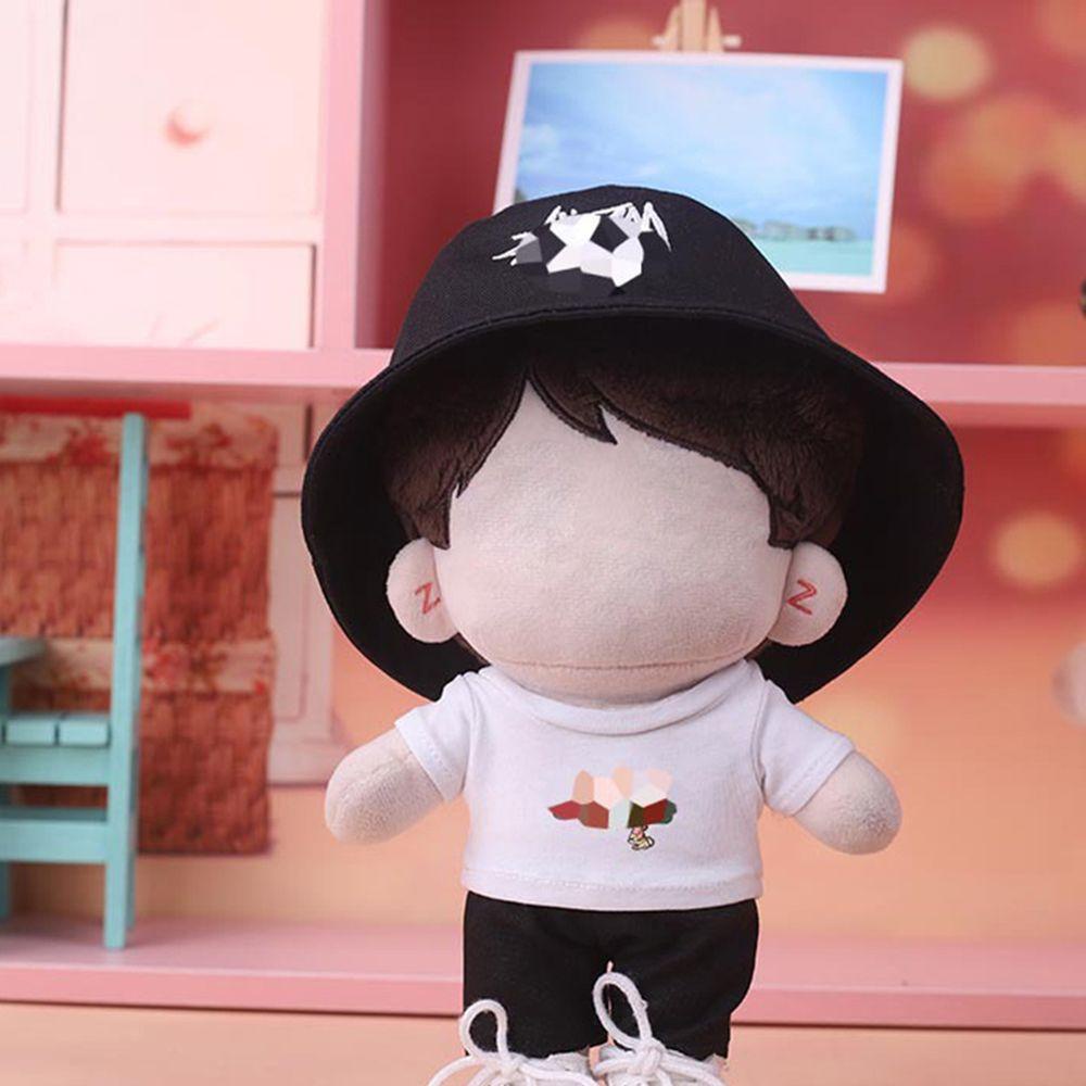 Quần Short Jean Màu Trơn Dễ Thương 20CM Cho Búp Bê
