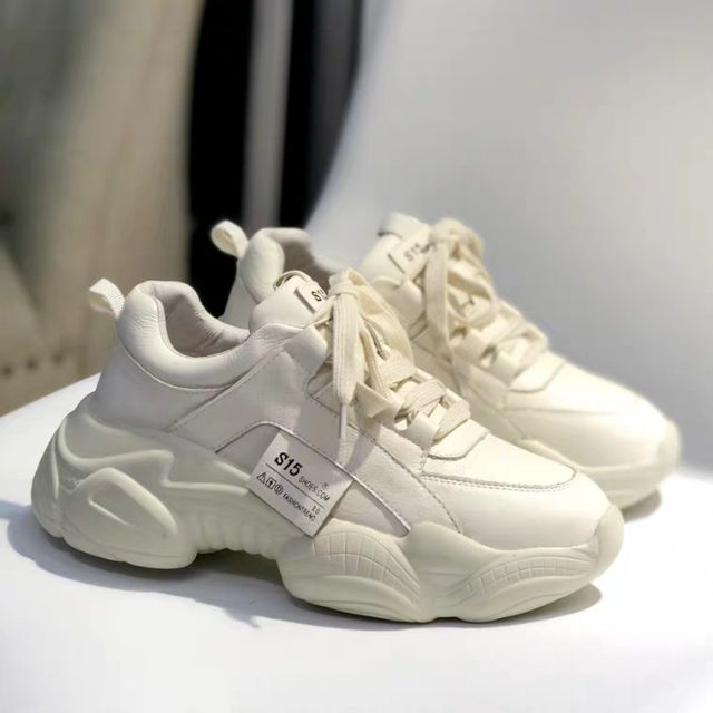 Giày thể thao nữ độn đế s15 Giày sneaker hottrend dáng cao siêu xinh