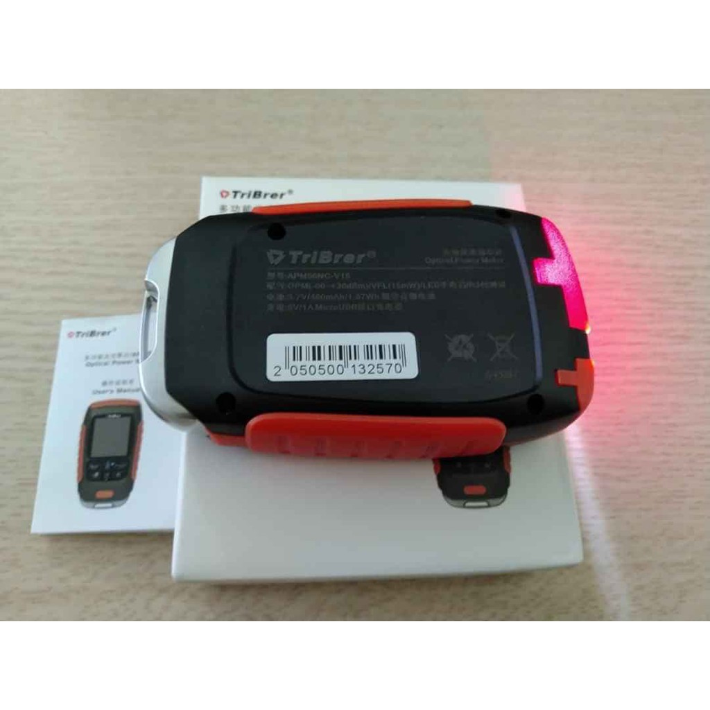 Máy đo công suất quang tribrer apm50nt kèm soi 15km kiêm test mạng j45