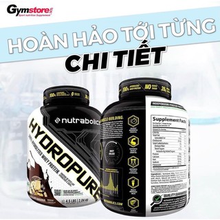 Tăng Cơ Nutrabolics Hydropure, 4.5 Lbs - Authentic 100%