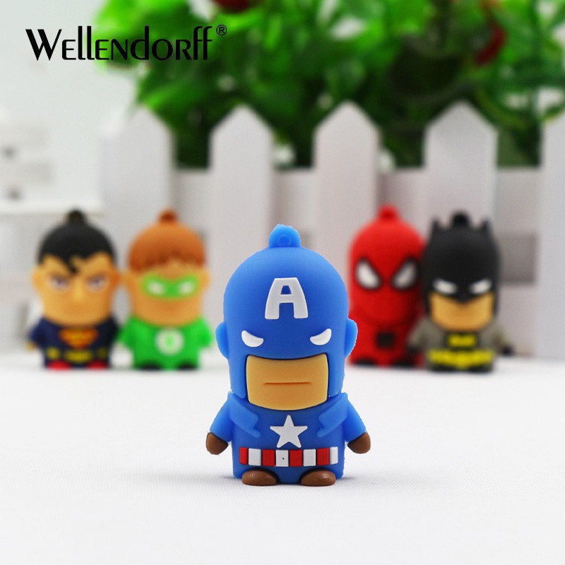 USB mặt hình siêu anh hùng đáng yêu dung lượng 512gb-1tb