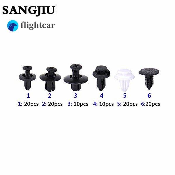 Set 100 Đinh Tán Phụ Tùng Cao Cấp Cho Xe Ô Tô toyota honda Perodua proton Myvi Viva Axia