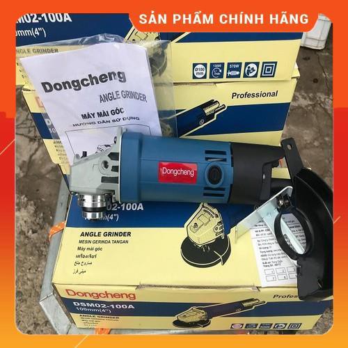 Máy mài góc Dongcheng DSM02-100A - Máy Mài Góc Dongcheng Có Thiết Kế Nhỏ Gọn Với Kích Thước Phù Hợp