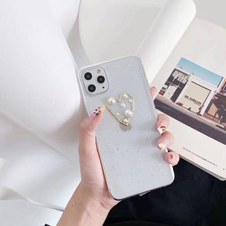 iphone 11 11 pro 11 pro max Thiết kế dễ thương Ốp lưng mềm trong suốt