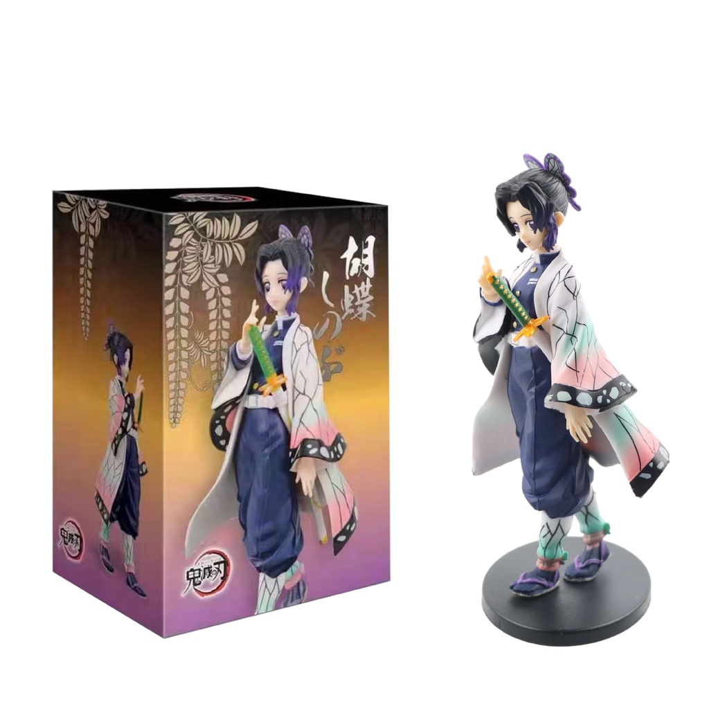 Mô hình Demon Slayer Kimetsu No Yaiba Tanjiro Hình Hành động Zenitsu Nezuko Anime 16cm figure thanh gươm diệt quỷ