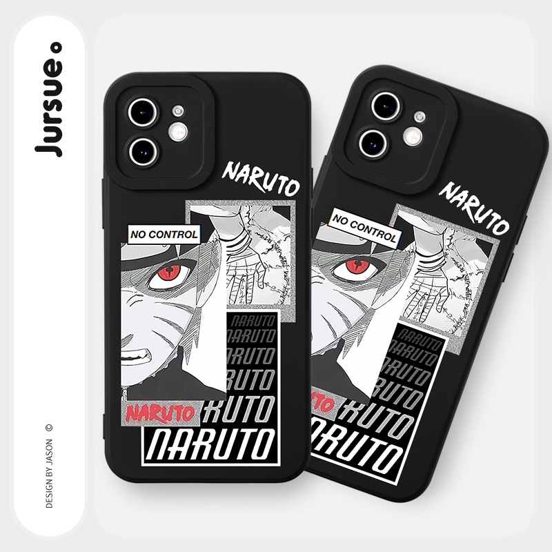 Ốp lưng JURSUE mềm viền vuông hoạt hình độc lạ Cho iPhone 14 13 12 11 Pro Max SE 2020 X XR XS 8 7 ip 6S 6 Plus Y2228