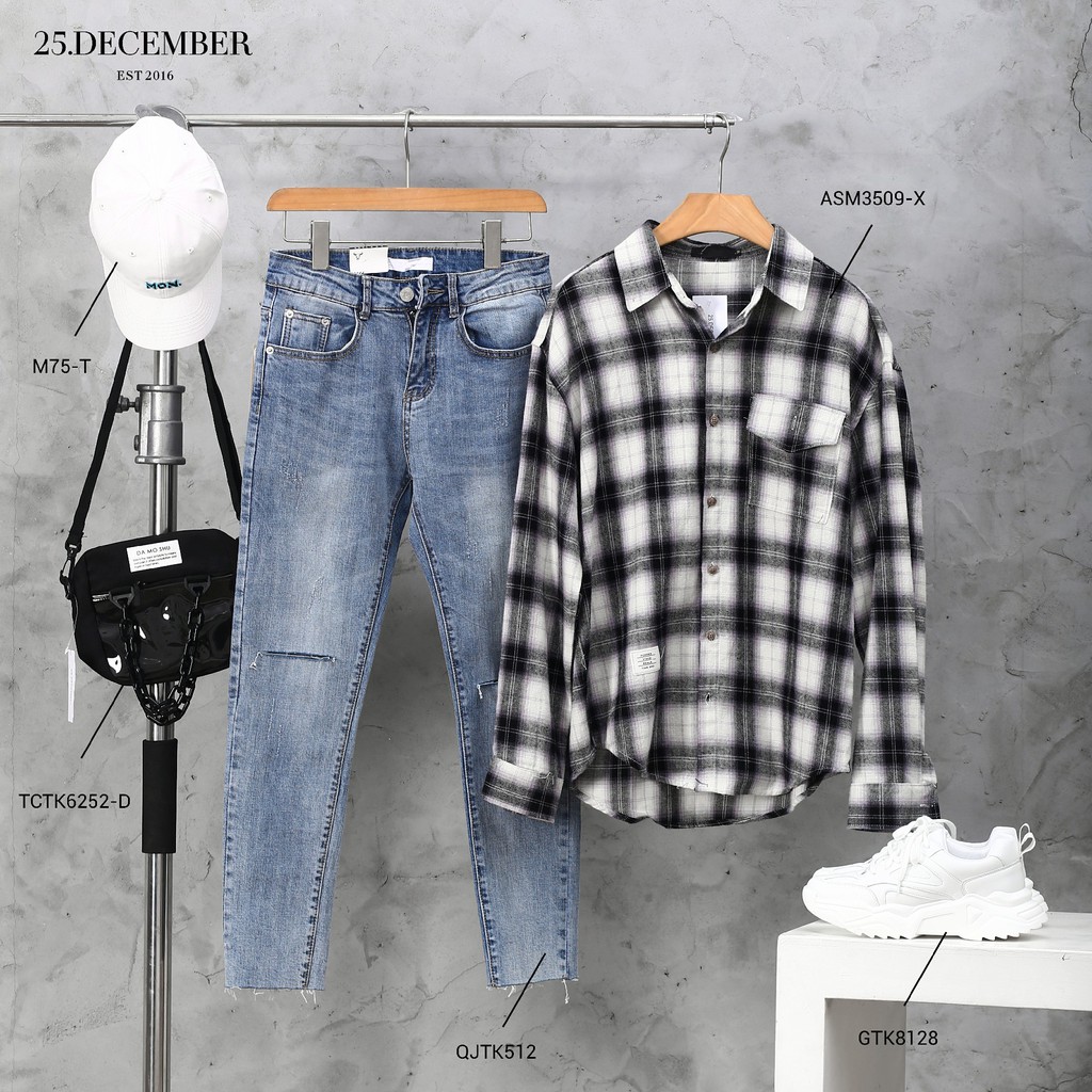 Áo sơ mi 25.DECEMBER ASM3509