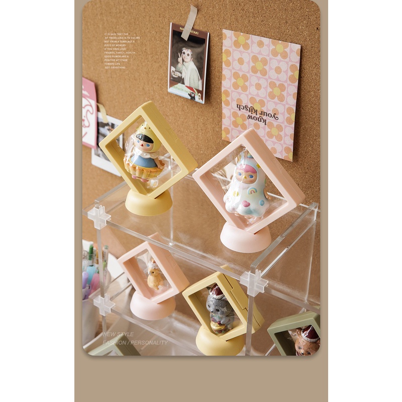 Hộp Nhựa PE Trong Suốt Nhiều Màu Đựng Trang Sức Tiện Dụng