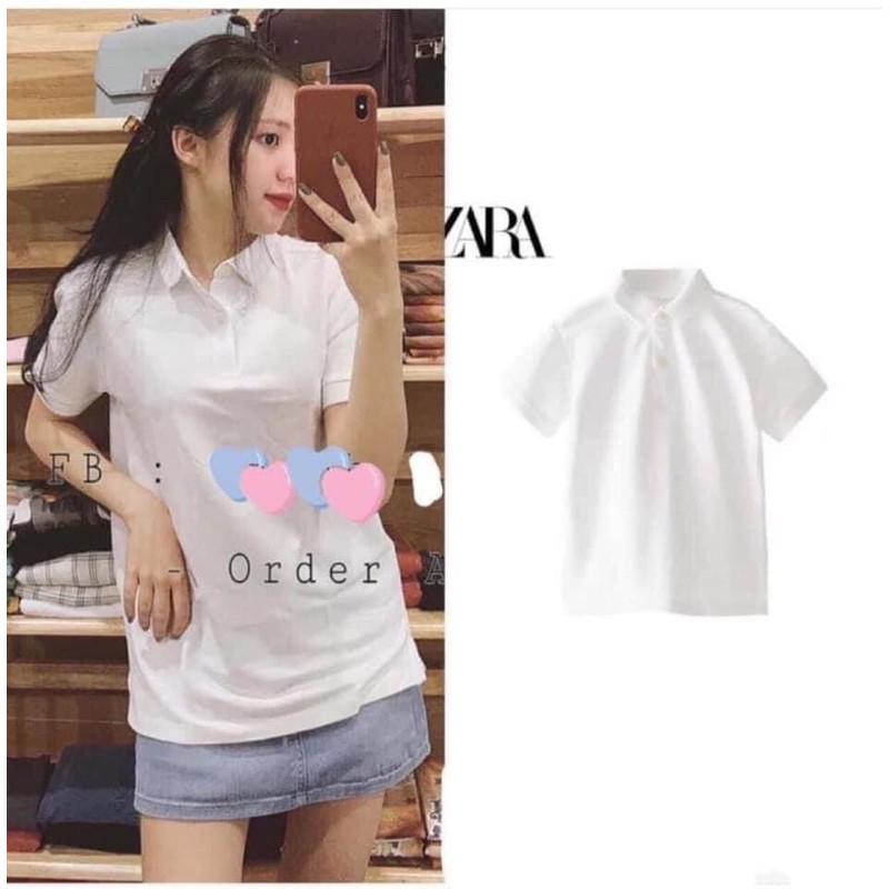 Áo Polo Zara auth xanh / trắng / ghi | BigBuy360 - bigbuy360.vn