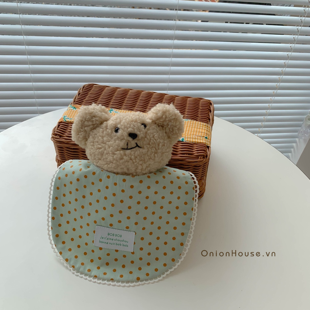 Yếm Hàn Quốc dễ thương xinh xắn vintage cho bé gái