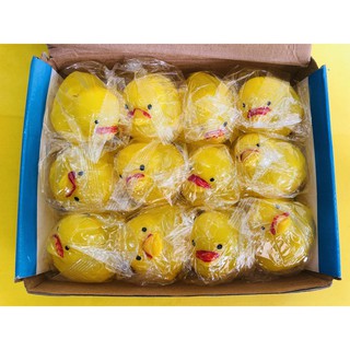 gudetama bóp trút giận con vịt vàng