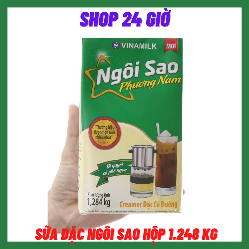 Sữa Đặc Ngôi Sao Xanh Hộp 1.248 Kg