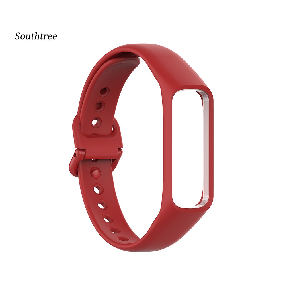 Dây Đeo Thay Thế Chất Liệu Silicon Thiết Kế Nhiều Lỗ Thời Trang Cho Samsung Galaxy Fit-E R375