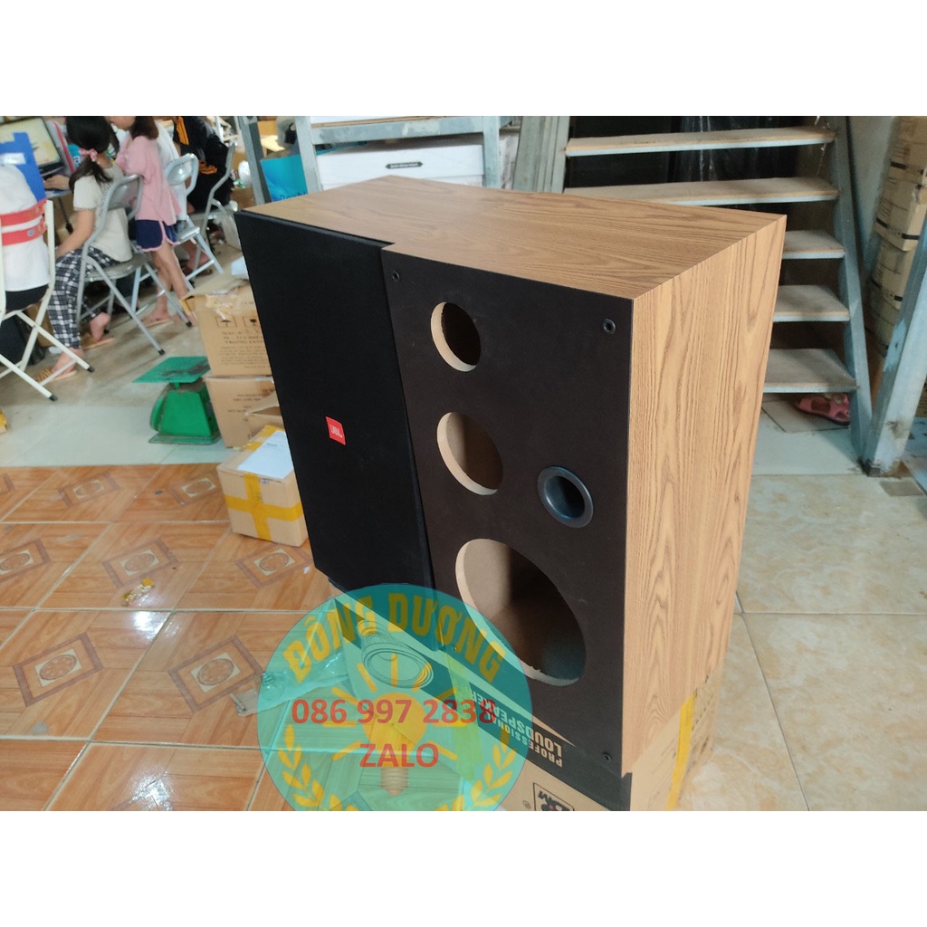 VỎ THÙNG 25 JB L 3 ĐƯỜNG TIẾNG - LẮP 1 BASS 1 MID 1 TREBLE - VỎ THÙNG 3 LOA -GIÁ 1 CHIẾC