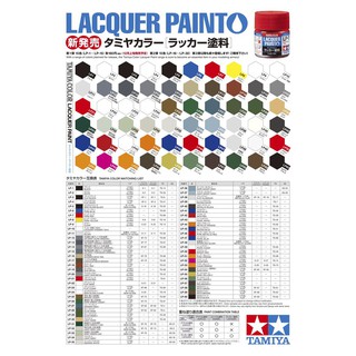 Sơn Lacquer Tamiya Gốc Nước 10ml - Gundamchat
