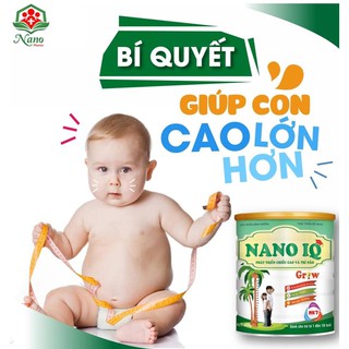 Sữa Nano IQ Grow - 900g (dành cho trrẻ 1-10 tuổi phát triển chiều cao và trí não)