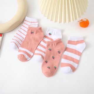Combo 5 đôi tất nữ ngắn cổ dễ thương, tất nữ cổ ngắn cute HiMie
