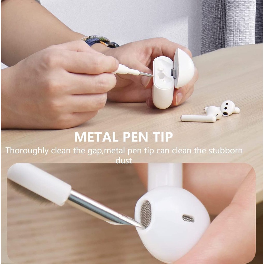 Bộ Dụng Cụ Vệ Sinh Tai Nghe Airpod Pro 1 2 3 Chuyên Dụng