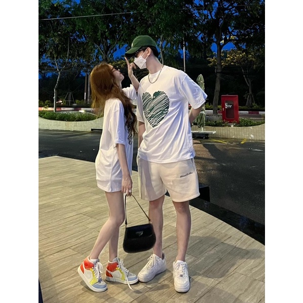 Áo phông tim nam nữ TT11