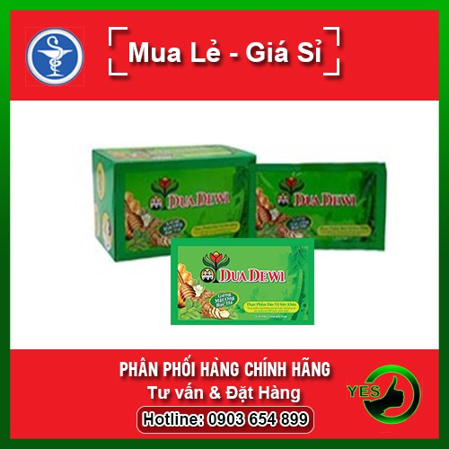 Siro DUADEWI - Hỗ Trợ Giảm Các Triệu Chứng Cảm Thông Thường (Hộp 12 gói)