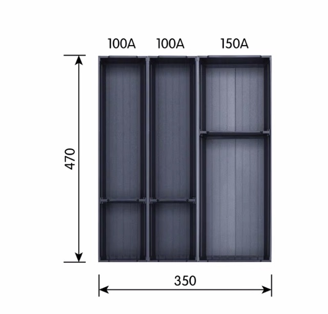 [Có sẵn khay 15x42] Khay đựng dao, thìa, đũa/ Chia ngăn cao cấp | BigBuy360 - bigbuy360.vn