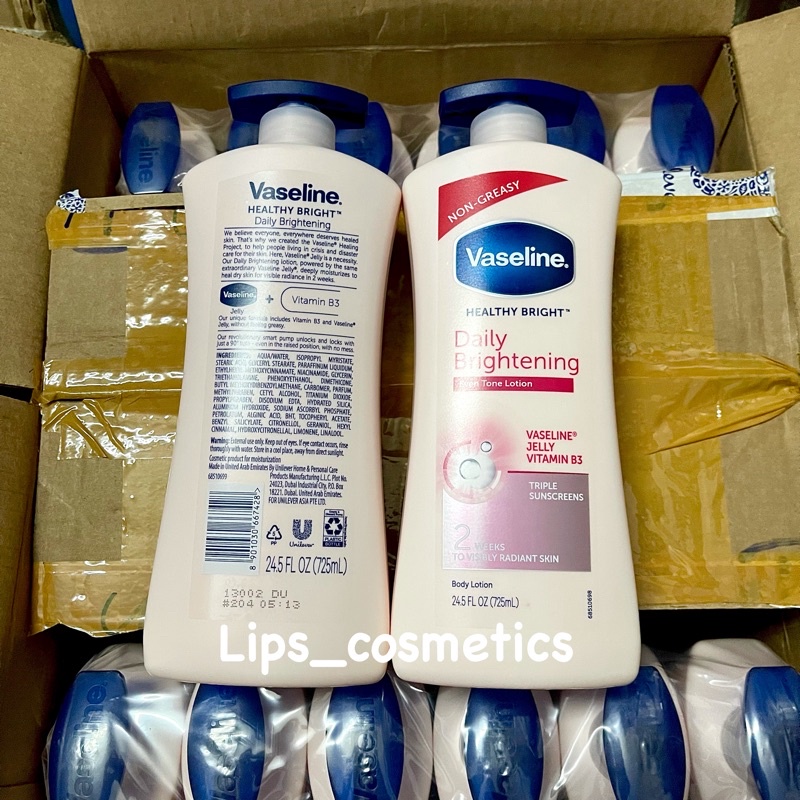 Sữa Dưỡng Thể Làm Trắng Da Vaseline Healthy White Instant Fair 4x thái lan