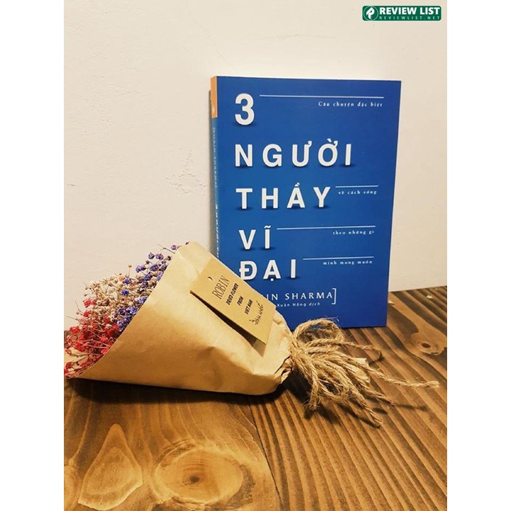 Sách - Ba Người Thầy Vĩ Đại Tặng Bookmark
