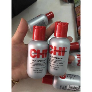 Tinh dầu dưỡng bóng tóc Chi Silk Infusion