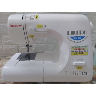 Máy May Mini Gia Đình Singer Merit Libero ♥️Không Kén Kải❤️ - Hàng Nhật Điện 110V- Có Tặng Kèm Đổi Nguồn Điện