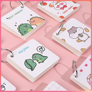 Sổ Tay Bìa Sắt Nhỏ Gọn Họa Tiết Hoạt Hình Dễ Thương Dành Cho Học Sinh