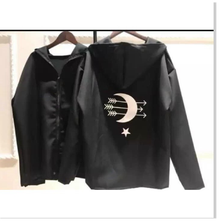 ÁO KHOÁC DÙ PHẢN QUANG UNISEX MŨI TÊN MẶT TRĂNG CỰC CHẤT SIÊU ĐẸP KHANH AN FASHION