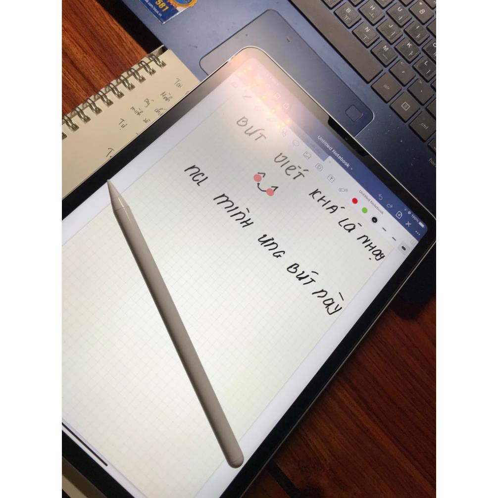 [Hỏa Tốc - Nhanh - Tiết Kiệm] Bút Cảm Ứng WiWu Pencil Pro Cho iPad Viết Vẽ Nghiêng Hơn 60 Độ, Chống Tì Tay, Hít