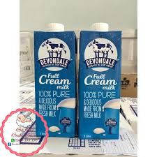 [NK CHÍNH HÃNG] Sữa tươi Devondale nguyên kem 1 lít