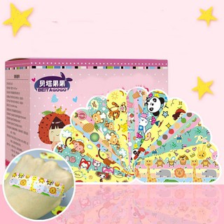 Hộp 120 miếng urgo kiểu dáng hoạt hình ngộ nghĩnh | Hộp băng dán vết thương, băng gạc y tế