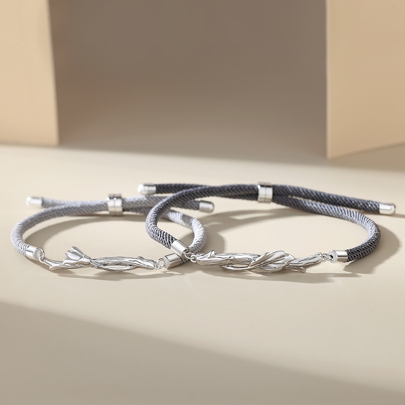 Vòng Tay Oak And Kapok Đơn Giản Thời Trang Cho Cặp Đôi