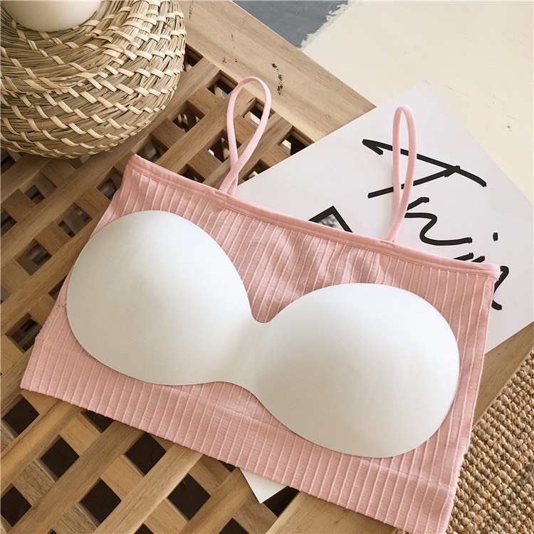 Áo Lót Nữ Cotton Không Gọng, Áo Lót Hai Dây Cotton Thoải Mái Nhiều Màu Sắc Tùy Chọn Cho Nữ - 809