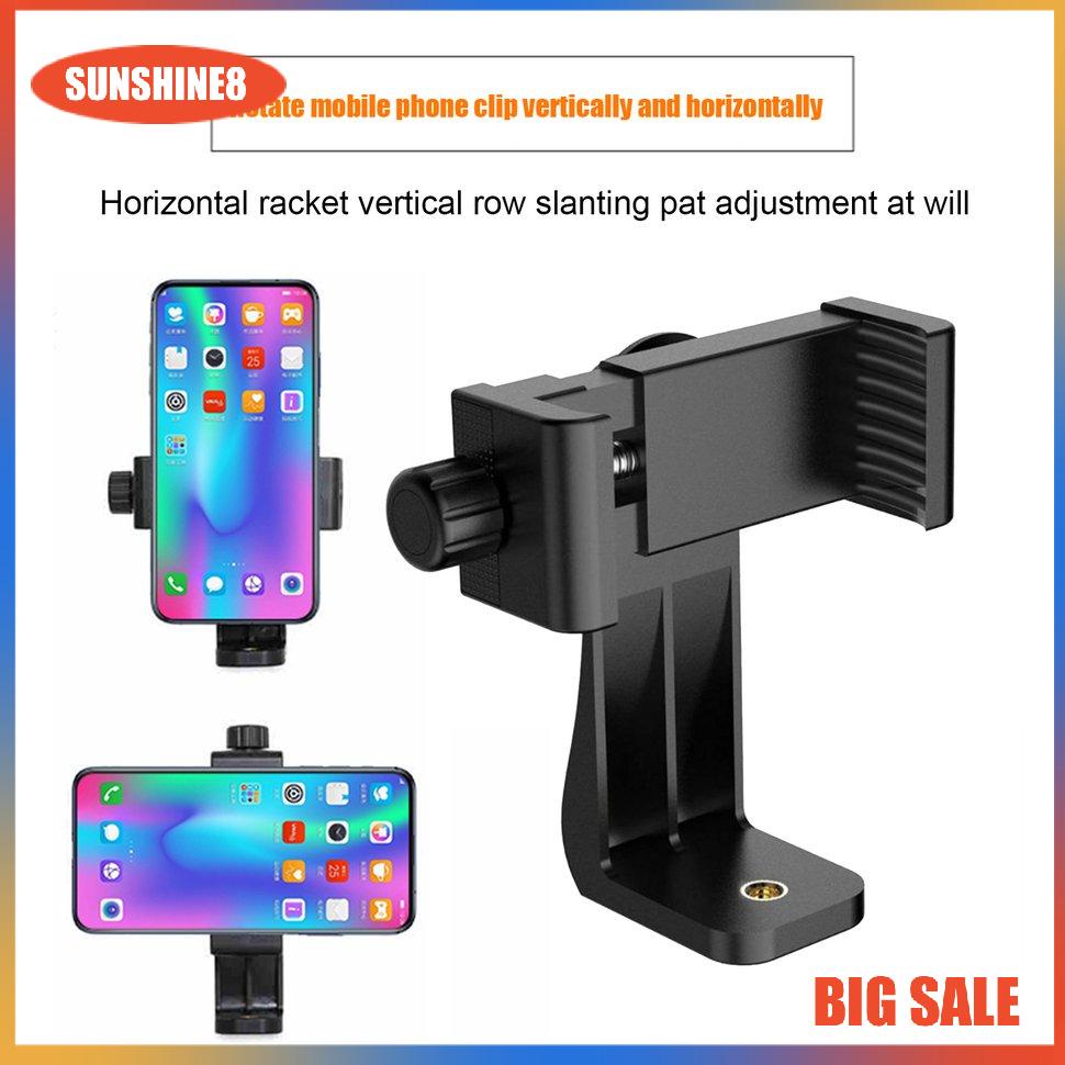 【SUN】Giá Đỡ  Clip điện thoại xoay 360 độ Chân máy chụp ảnh tự sướng Điện thoại di động Clip trực tiếp