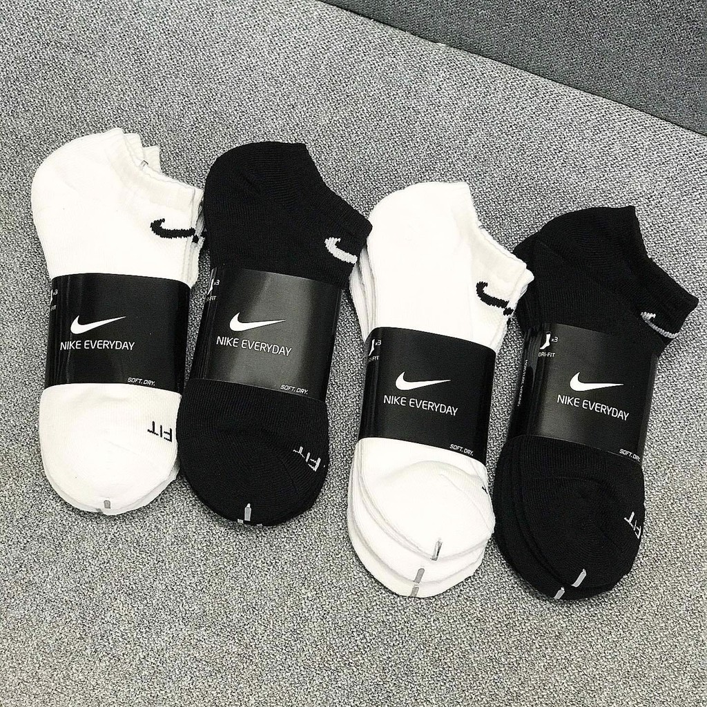 ❤GIẢM GIÁ 30%❤ TẤT VỚ CỔ NGẮN NAM NỮ NIKE DRIFIT CAO CẤP