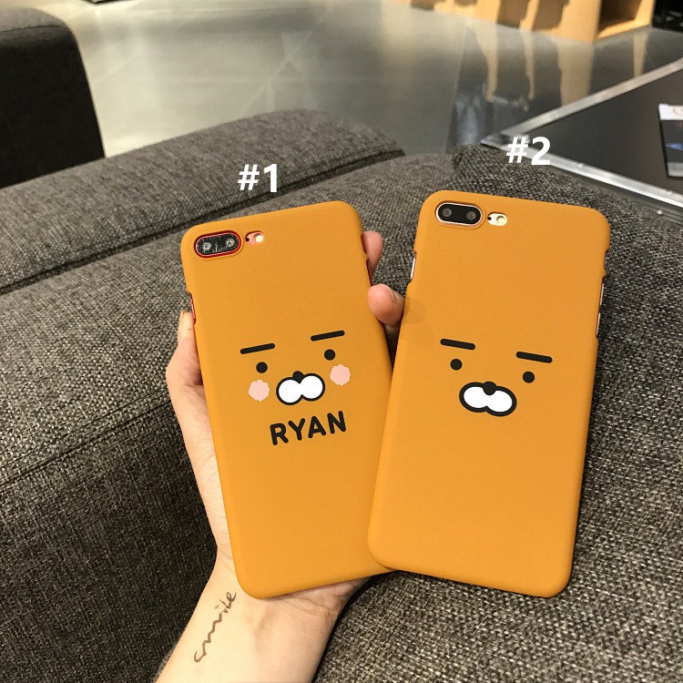 Ốp lưng điện thoại nhựa cứng iPhone 6 6s 7 8 Plus 7Plus hình sư tử đáng yêu lion Plastic Hard case