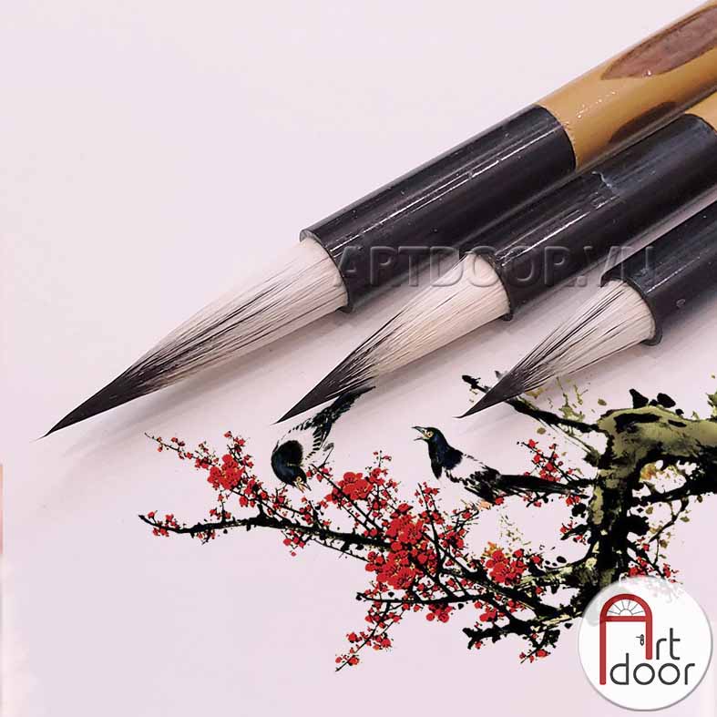[ARTDOOR] Cọ vẽ đầu Tròn thư pháp ART SECRET lông Ngựa Thỏ (BPR04)