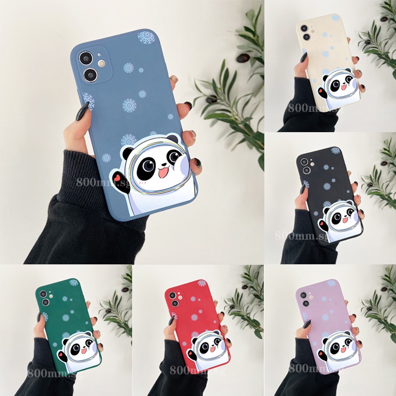 Ốp Điện Thoại Silicon Dẻo Mềm Chống Sốc Hình Hai Chú Mèo Dễ Thương Cho Realme 8 7 6 Pro 4G 5G